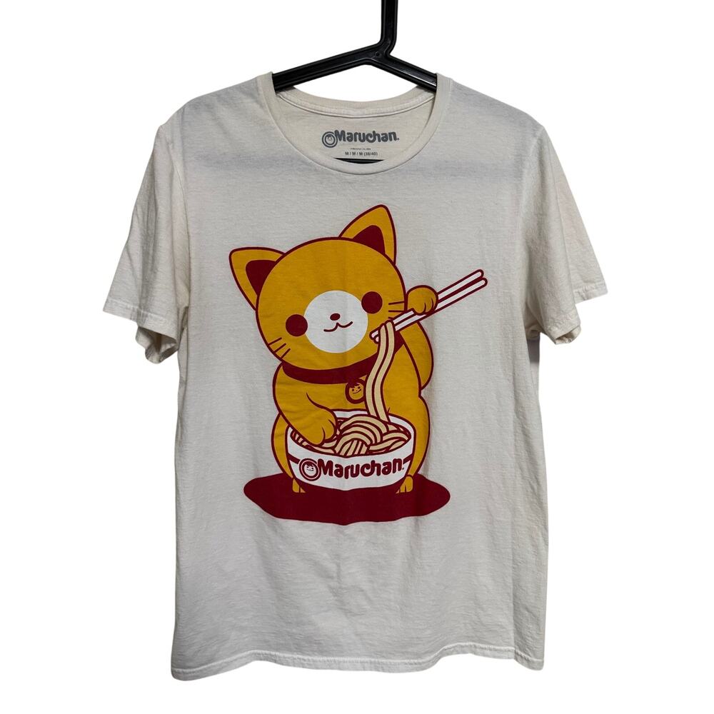 Maruchan Ramen Cat T-Shirt Mens Size M